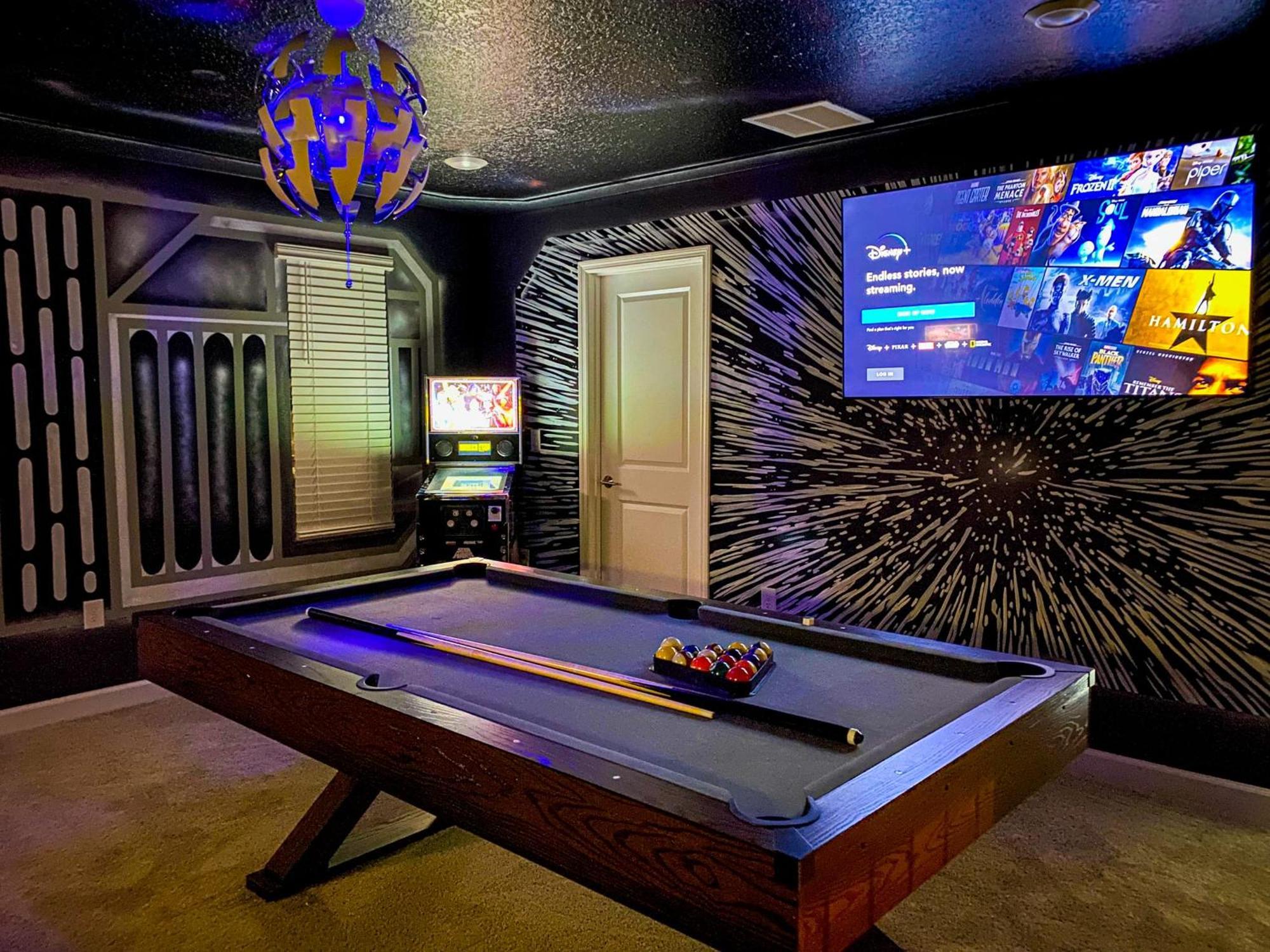 Magical Family Vacation Home Near Disney World At Storey Lake, Star Wars Gameroom, Pool, Theater, Mickey Slide, Sleeps Up To 28 Kissimmee Exteriér fotografie